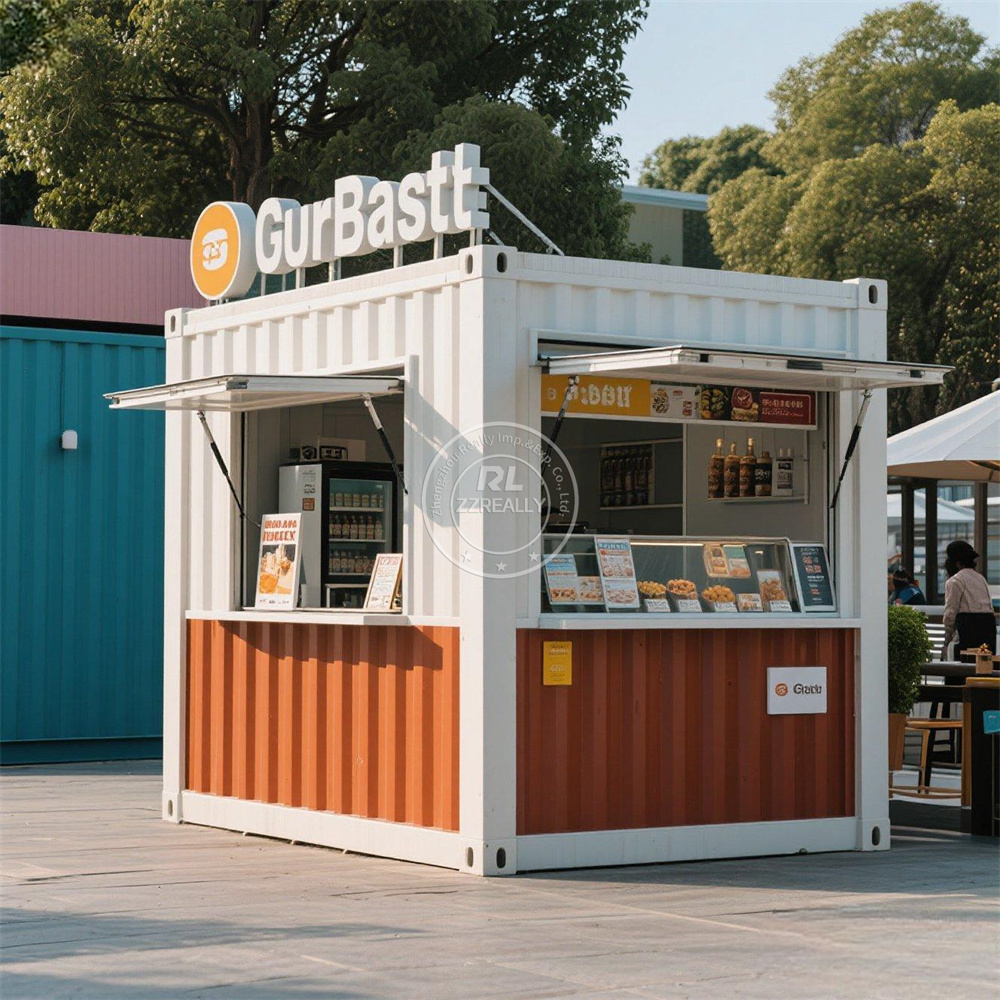 Equipment Of Coffee Shop - Prefabrik Mobil Konteyner Bar Restoran Kahve