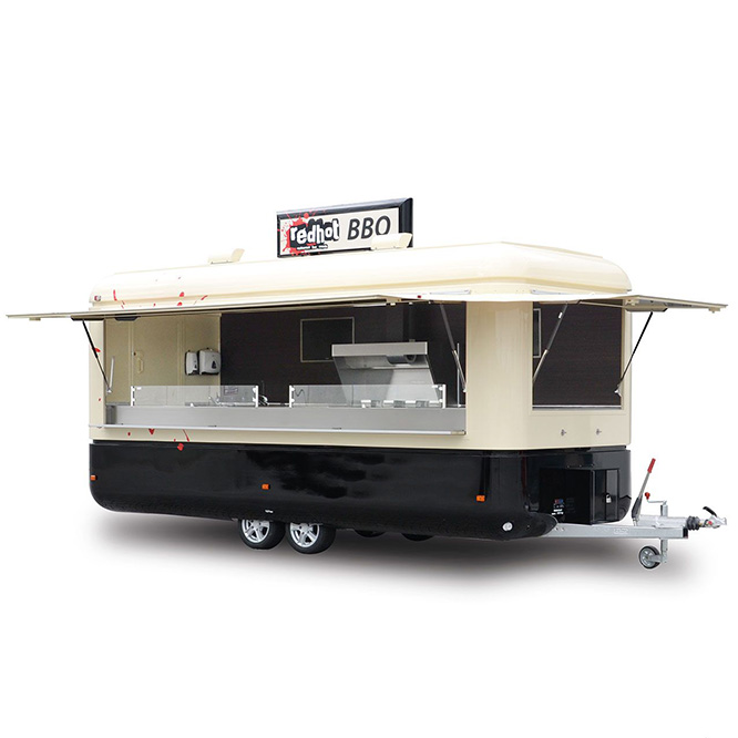 Equipment Of Coffee Shop - Barbekü İmtiyaz Römorku Tam Donanımlı Mobil