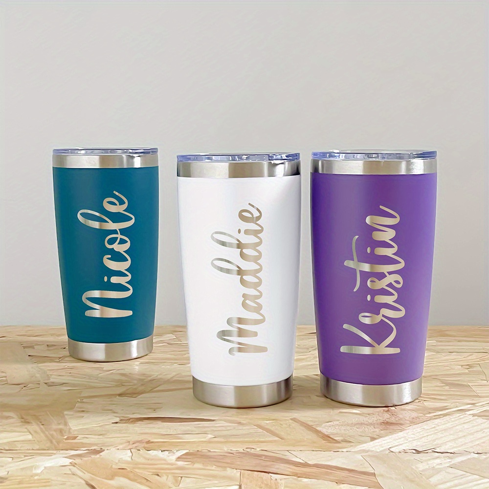 Coffee Equipment Names - Kişiye Özel İsimli 20oz Paslanmaz Çelik