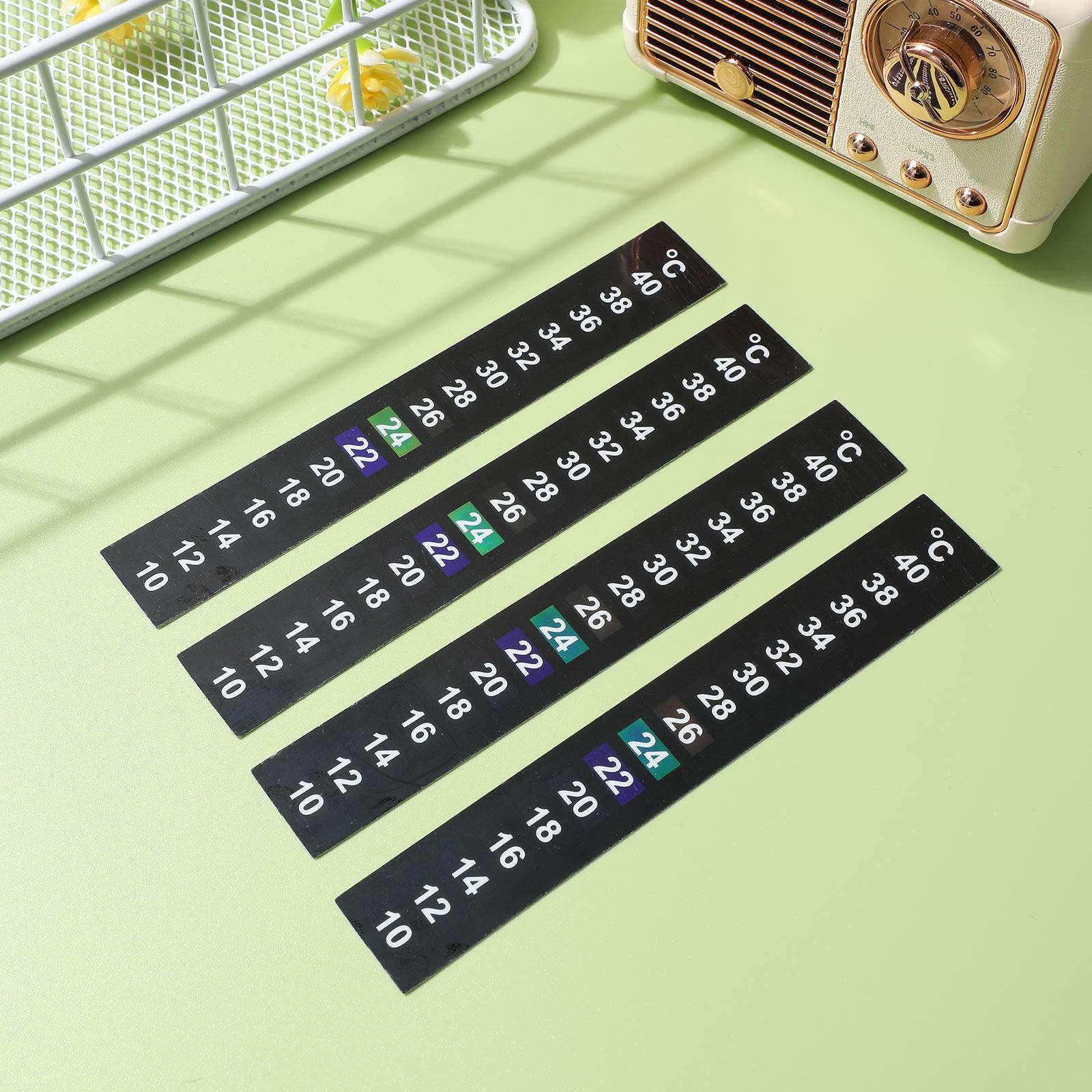 10 Adet Sıcaklık Termometresi  - Temperature Strip Thermometer incelemesi ve fiyatı