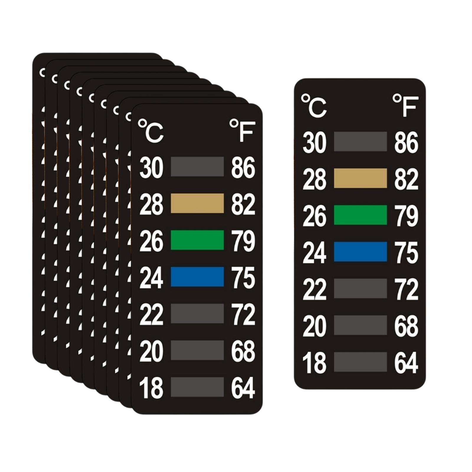 10 Adet Sıcaklık Şeritleri Şar - Temperature Strip Thermometer incelemesi ve fiyatı