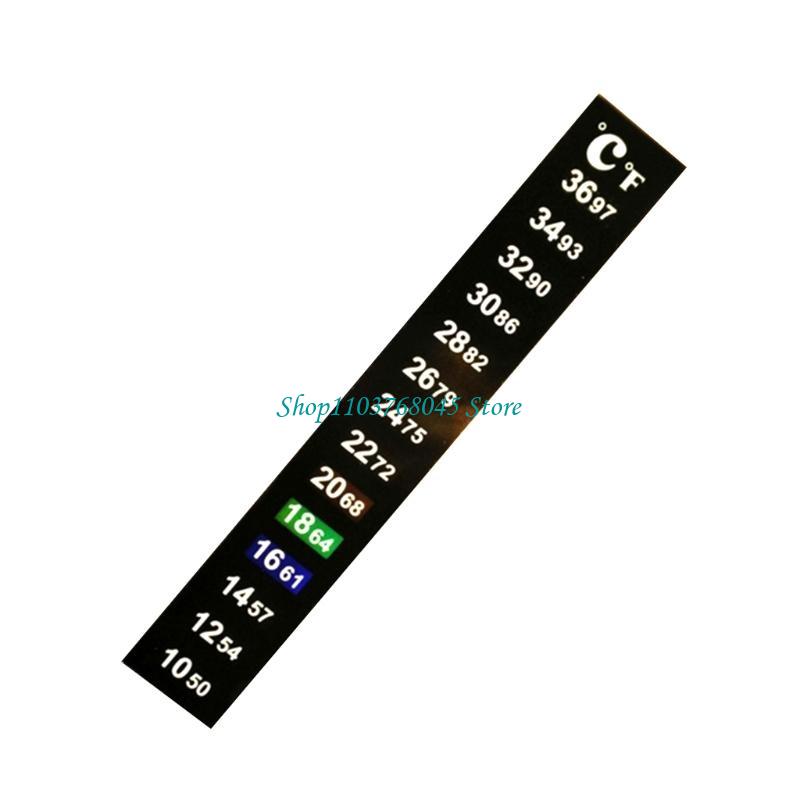 R53F Termometre Şeritleri Üzer - Temperature Strip Thermometer incelemesi ve fiyatı