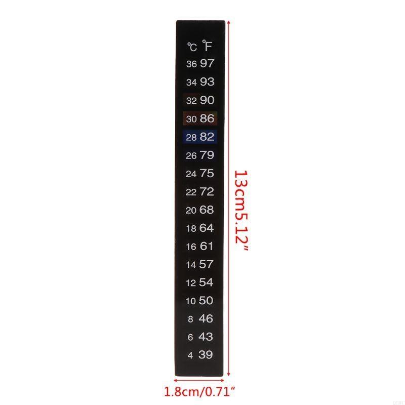 10 paket Akvaryum Termometre E - Temperature Strip Thermometer incelemesi ve fiyatı