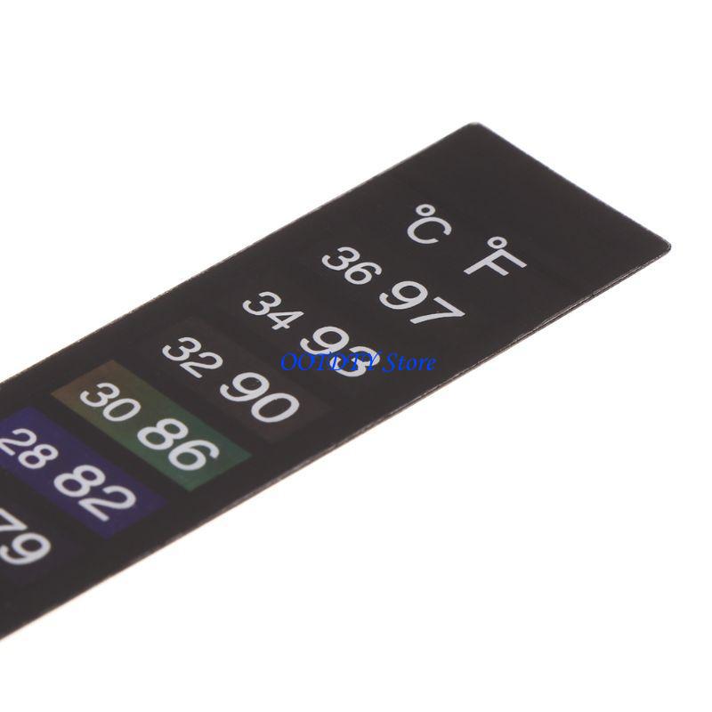 367A 10 PCS Betta Sticker Term - Temperature Strip Thermometer incelemesi ve fiyatı