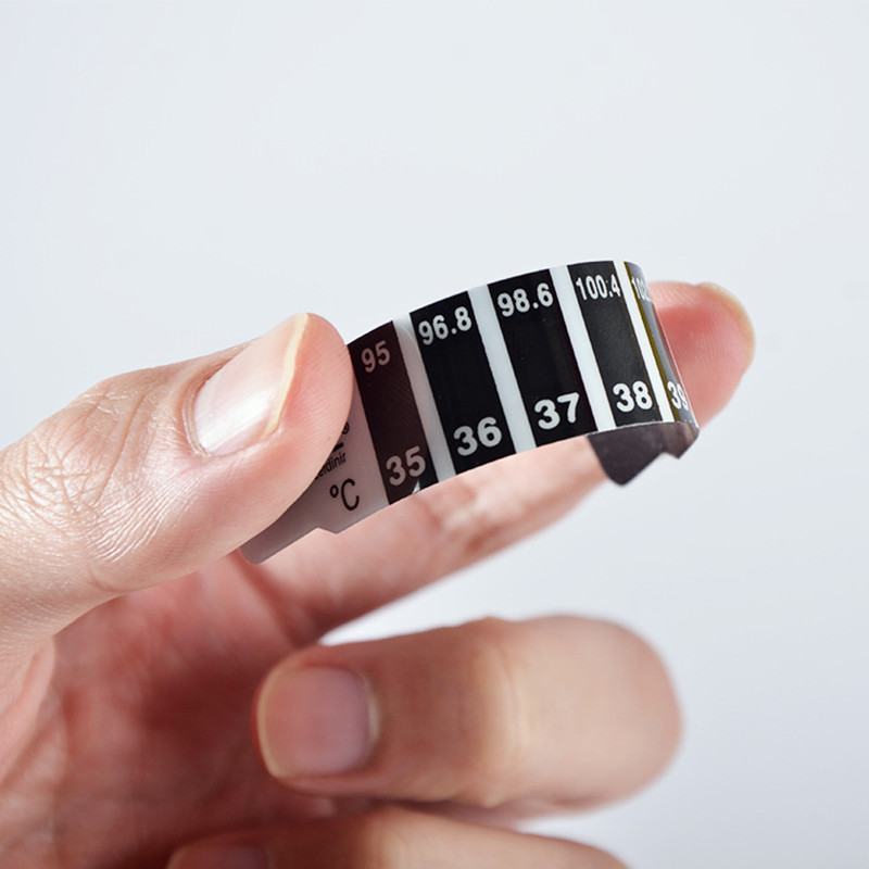 10 adet Alın Kafa Şerit Termom - Temperature Strip Thermometer incelemesi ve fiyatı