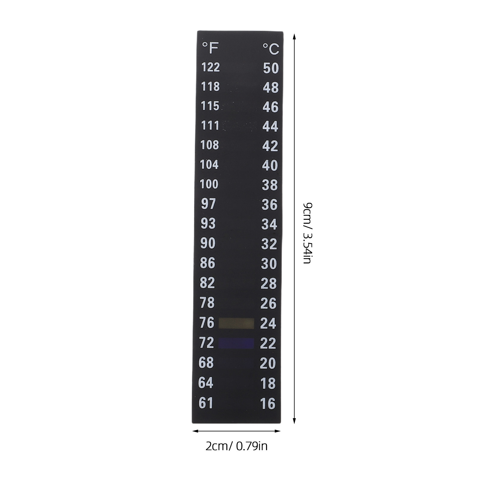 10 adet akvaryum su şeritleri  - Temperature Strip Thermometer incelemesi ve fiyatı